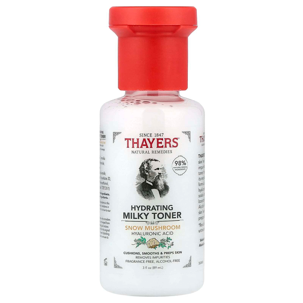 Thayers, увлажняющий молочный тоник, снежный гриб, 89 мл (3 жидк. унции)