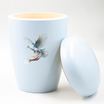 Урна для праха биоразагаемая "Эдем" голубая