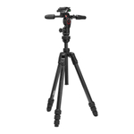 Штатив с жидкостной 3D-головкой Manfrotto MKBFRTC4GTFB-3W Befree GT PRO 3-Way карбоновый с цанговыми