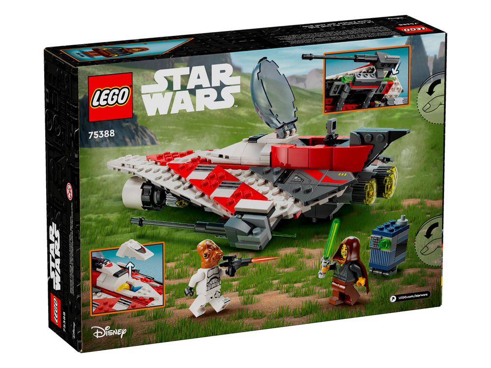 LEGO Star Wars 75388 «Истребитель джедая Боба» — космические битвы