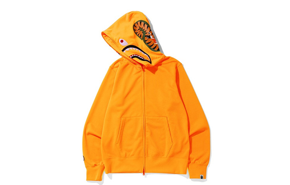 A Bathing Ape Neon Shark Full Zip Худи