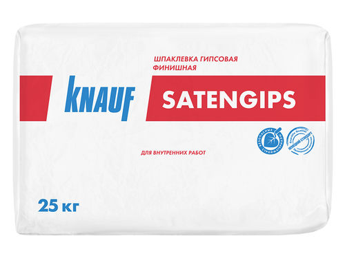 Шпаклевка гипсовая Knauf Satengips, 25 кг