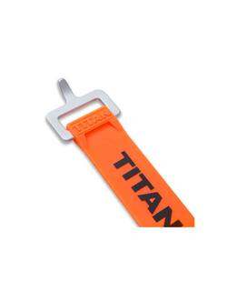 Ремень крепёжный TitanStraps Super Straps оранжевый L = 64 см (Dmax = 18,4 см, Dmin = 4,5 см)