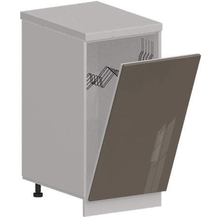 Кухня Модуль ШНВ 450 Белый / Капучино