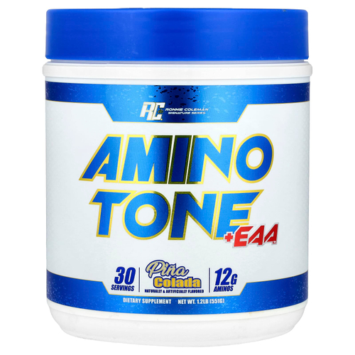 Ronnie Coleman, Signature Series, Amino Tone + EAA ™, пина-колада, 551 г (1,2 фунта)