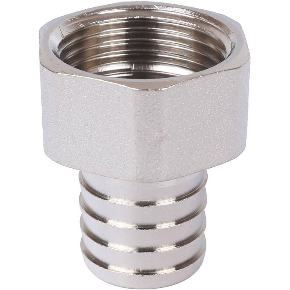 Штуцер с внутренней резьбой STOUT SFT 0066 - 1" x 25 мм (латунь никелированная)