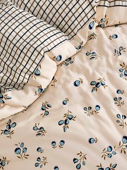 Постельное белье сатин Milky Garden "Nice Day/Nice Day (компаньон)" 2-спальное Наволочка 50х70 см 2 шт Простынь 240x215 см Пододеяльник 175x215 см