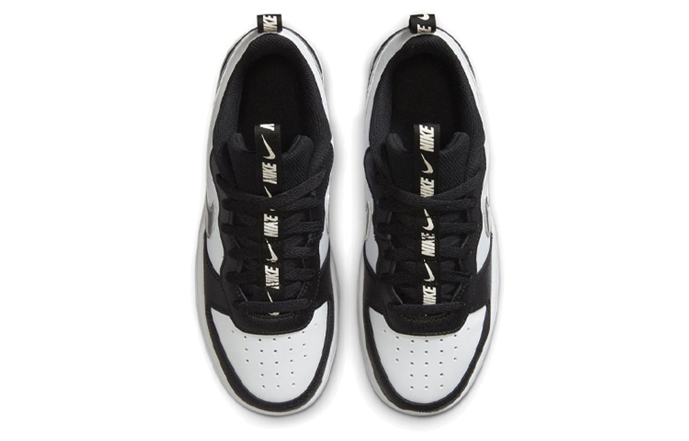 Женские кроссовки Nike Court Borough Low 2 'Black White Silver' CT3964-100