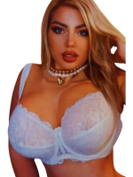 Франзуская модель бюстгальтера большие размеры FGi ажурный