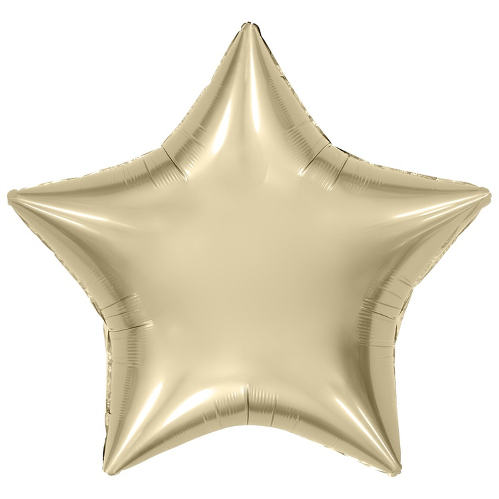Шар фольгированный Звезда 90 см (Золотой)
