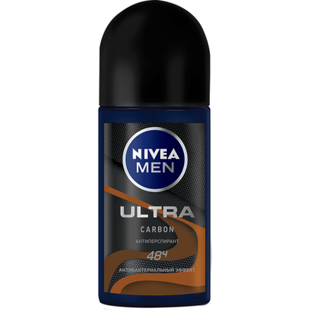 Дезодорант-антиперспирант Nivea Men Ultra Carbon 50мл