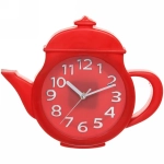 Часы настенные «Чайник» 26*31см красный 3004