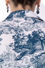 Платье "Сьюзан" (вайт/блю) П8161 LT Collection