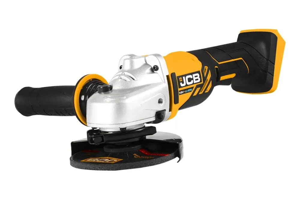 Машина углош,аккум(JCB-18AG-B-E)18V,0-8000 об/мин,диаметр диска 115мм в к-те с заряд.уст-вом(JCB-18VFC-E) 2.4A и батареей аккум.(JCB-50LI-E) 5.0AH-2шт JCB JCB-18AG-5BG-E