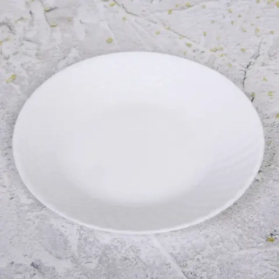 Тарелка «White magic» 19см стеклокерамика Строчка