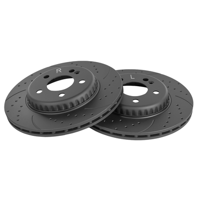 Диск тормозной задний перфорированный PRO-Line с покрытием (компл.2 шт) MB W205/S205/W213/C238 /Vent D=300mm GANZ GIJ06251S