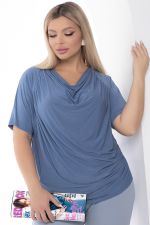 Блуза "Вега" (голубая) Б9019 LT Collection