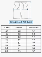 Шорты спортивные трикотажные удлиненные летние мужские