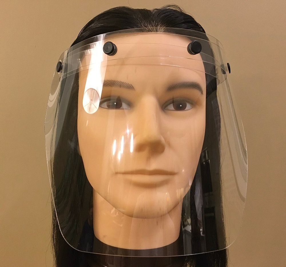 Защитный экран для парикмахера