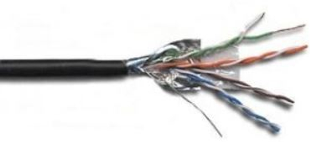 Кабель витая пара U/UTP 5e кат. 4 пары Lanmaster LAN-5EUTP-OUT