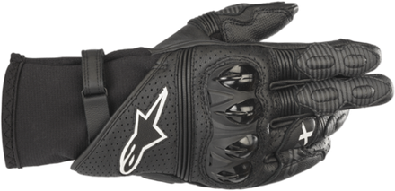 ALPINESTARS Мотоперчатки гоночные кожаные GP X V2 черные