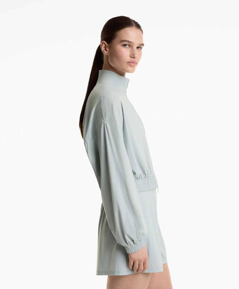 Oysho Легкая куртка, каменно-синий