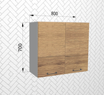 Лофт Дуб цикорий П 800