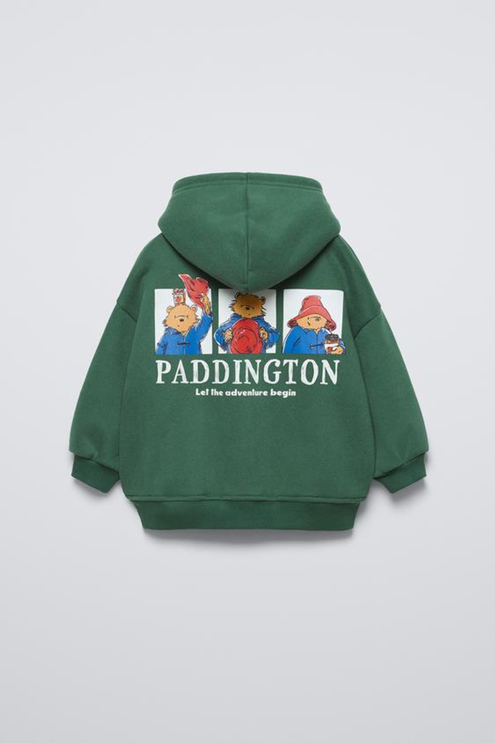 ZARA ХУДИ С ПРИНТОМ PADDINGTON ™, ЗЕЛЕНЫЙ