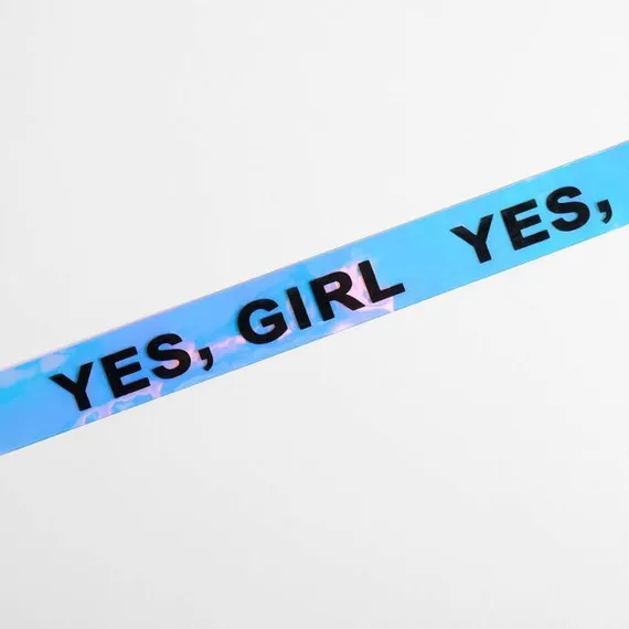 Голографический ремень в подарочной коробке Winter mood