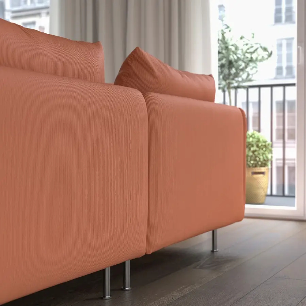 SÖDERHAMN 4-местный диван с шезлонгом ИКЕА