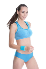 Спортивный топ Skip (Размер: XS-S) (Цвет: голубой)