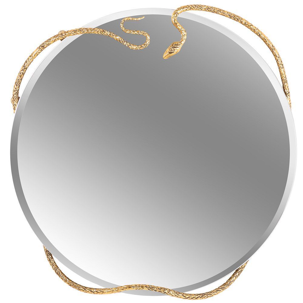 Зеркало настенное Змея Серпентис Амбер