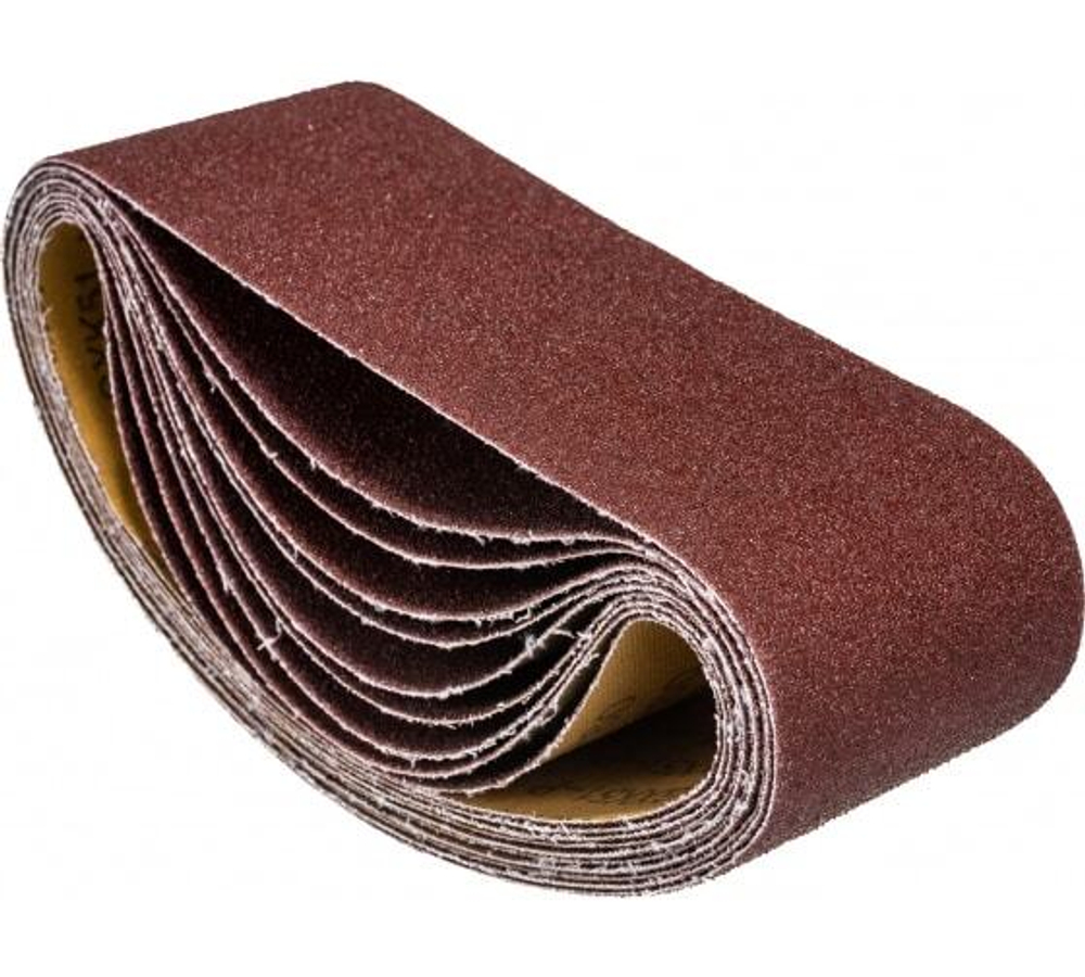 ЛЕНТА АБРАЗИВНАЯ MATRIX Р60, 75 Х 533 ММ, 10 ШТ 74230