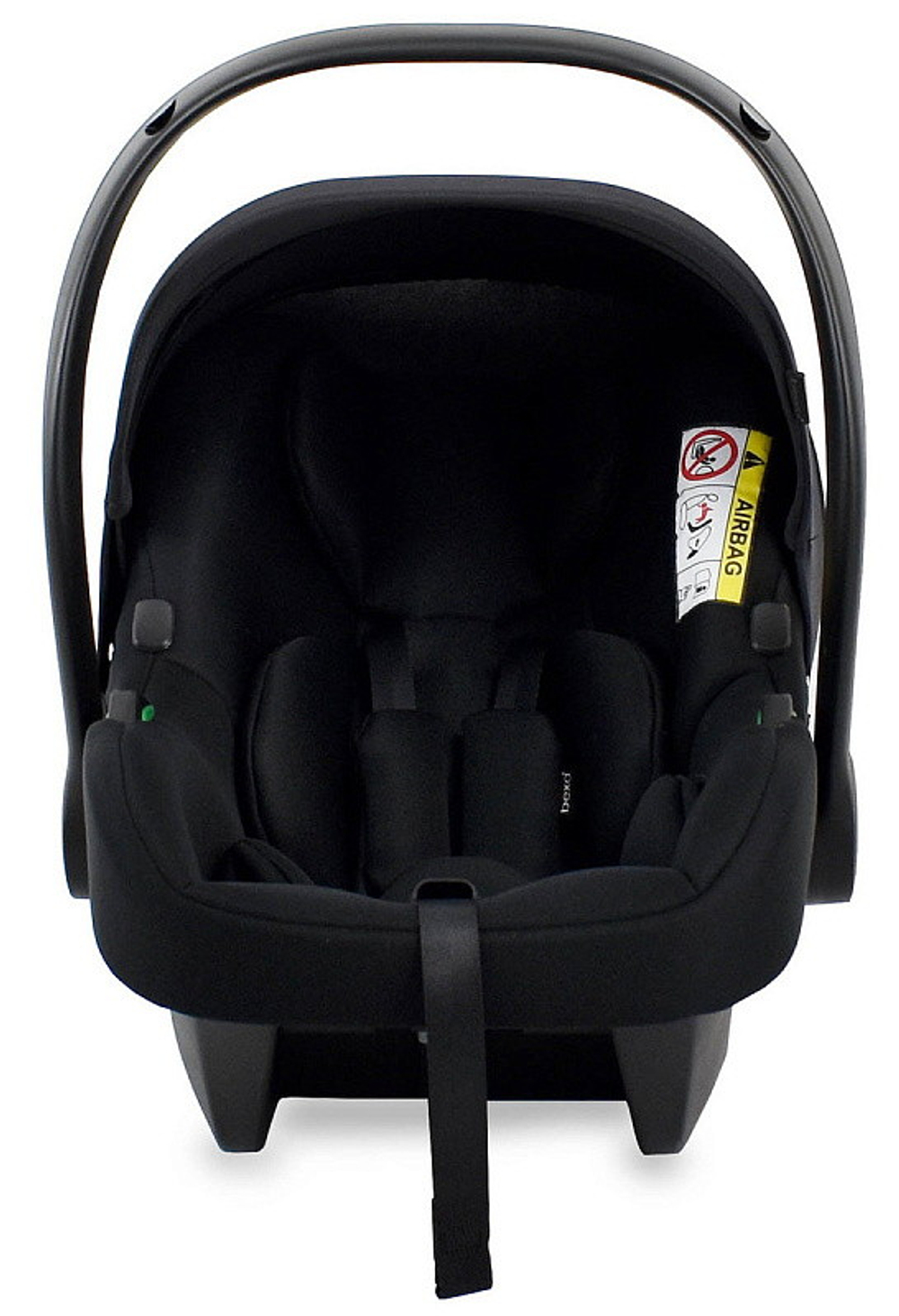 Детская коляска Bexa Ideal Eco 3 в 1 с автокреслом Avionaut Cosmo IE04 черный+шалфей кожа