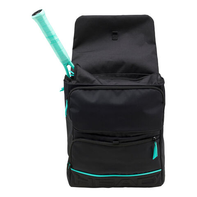 Теннисная сумка HEAD Coco Backpack - Black, Mint