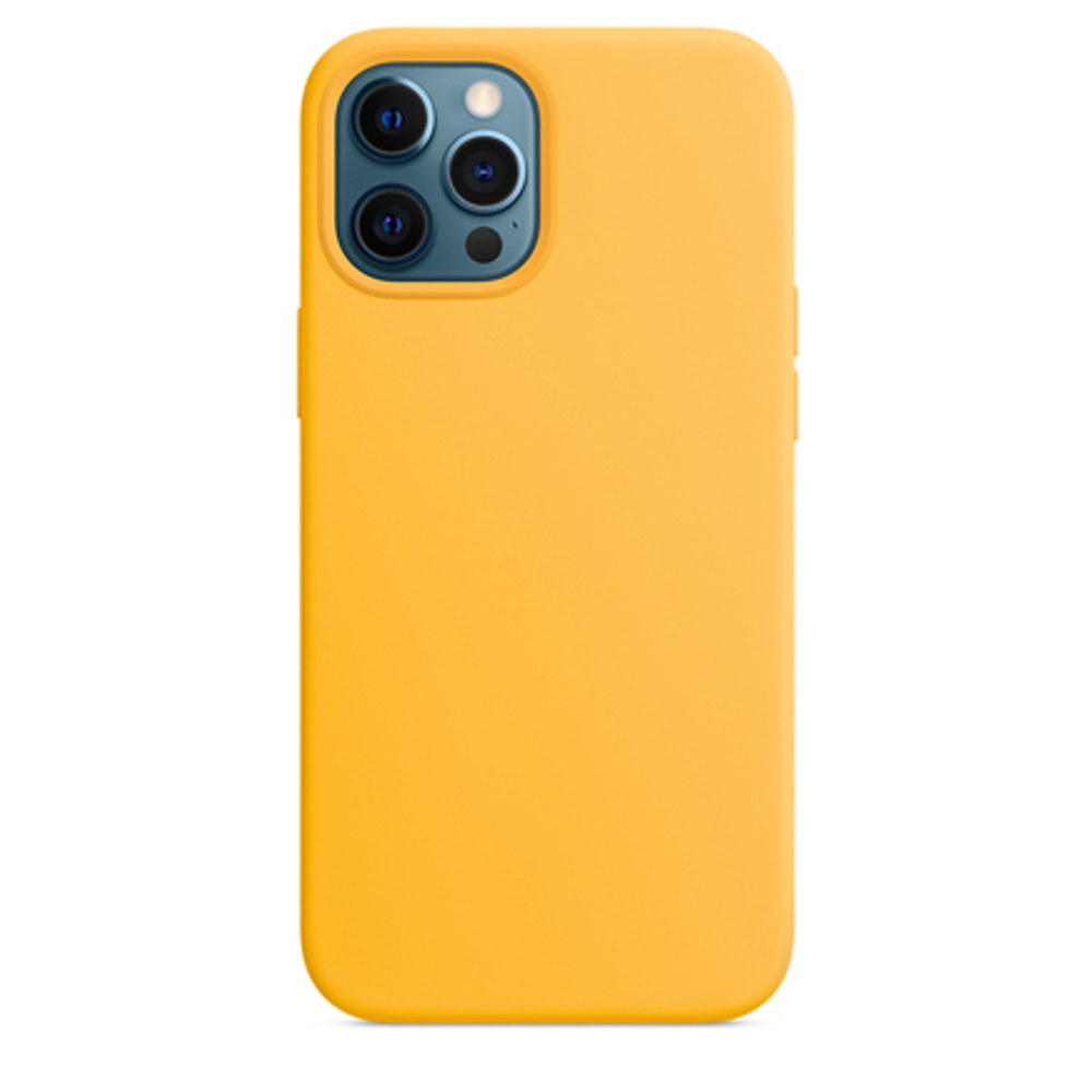 Силиконовый чехол с поддержкой MagSafe Apple Silicone Case для iPhone 12 Pro Max