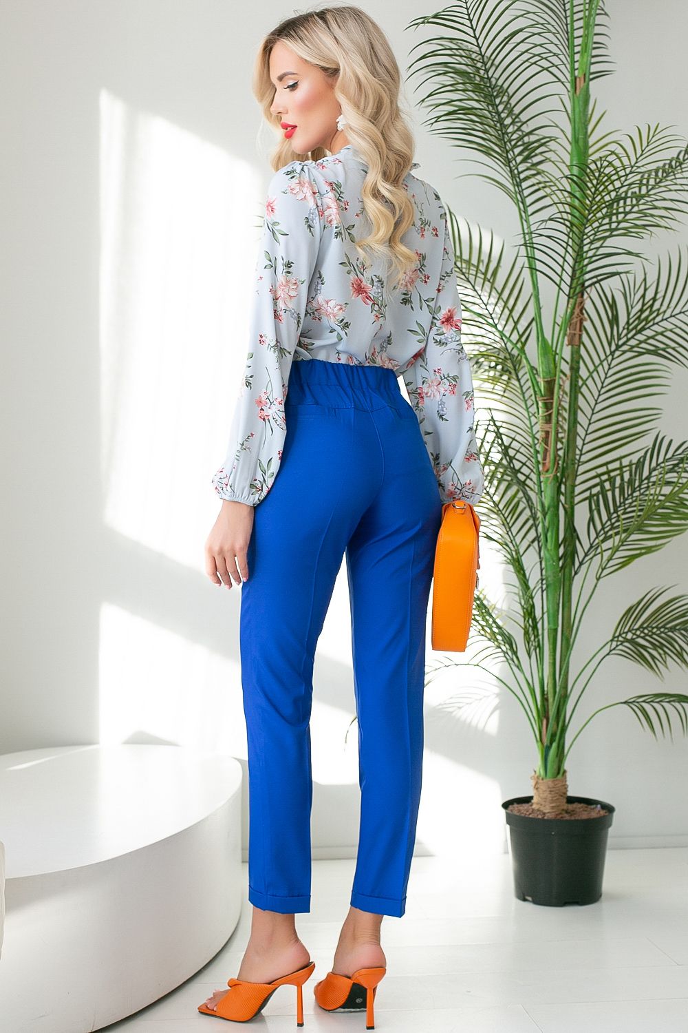 Брюки "Кавалли" (лайт электрик) Elza (Акция)