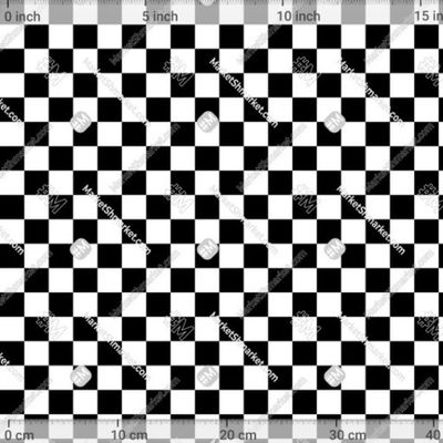 Шахматная клетка черно-белая by Fairy Palette 462 DPI