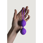 Вагинальные шарики Geisha Lastic Balls фиолетовые от Adrien Lastic (размер S)