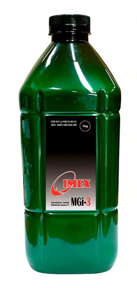 Тонер IMEX тип MGI-3 для HP Универсальный (1кг) Green Line