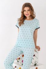 Пижама Джуди-3 Виотекс ГОЛУБОЙ