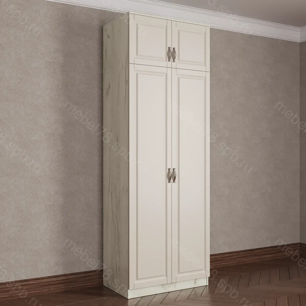 Шкаф распашной с антресолью 2/1 (мадес)