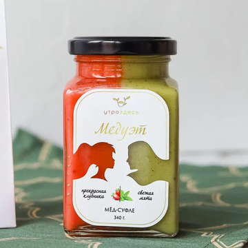 Медуэт Прекрасная клубника /Свежая мята, 340 г