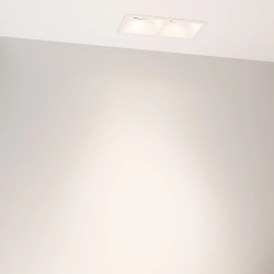 Светильник MS-FLOW-BUILT-S157x85-2x6W Day4000 (BK, 38 deg, 230V) (Arlight, IP20 Металл, 5 лет) 061262