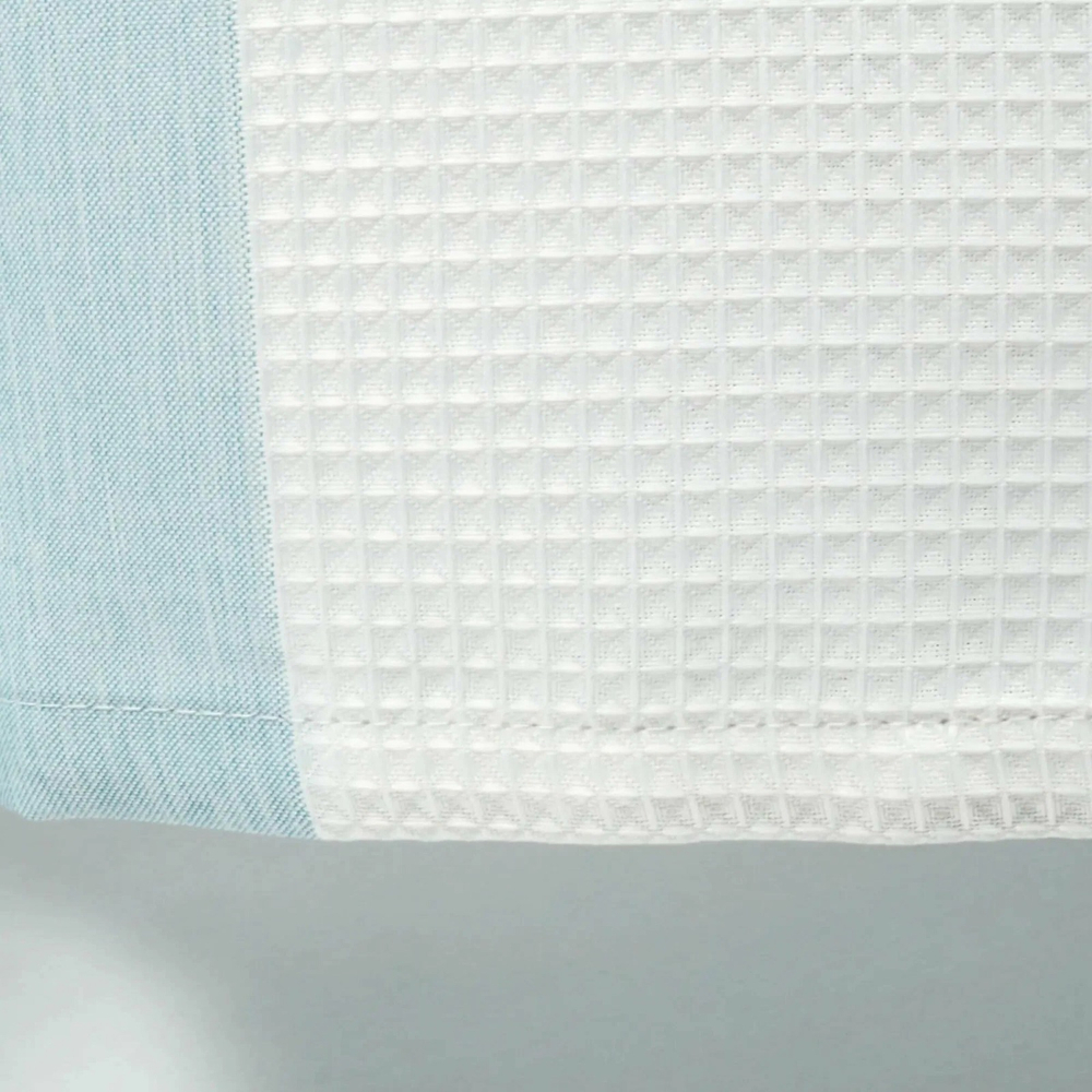 "VAFEL" Шторка для ванной голубая FX-5020C