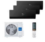 Мульти сплит-система Haier на 3 комнаты (30+30+30 кв.м.) FLEXIS Black