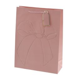 GAEM Пакет подарочный L (бумага 210г/м2, блок 12шт), L31 W12 H42 см, 4в.