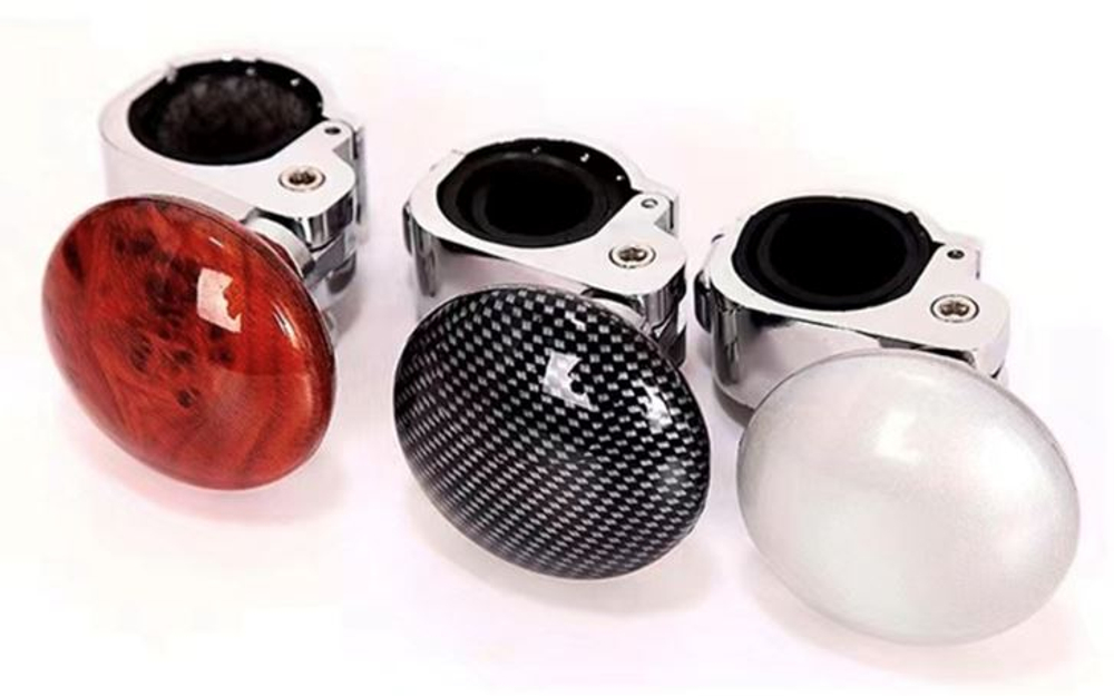 Ручка (лентяйка) на руль карбон Carbon "YC-145-CB