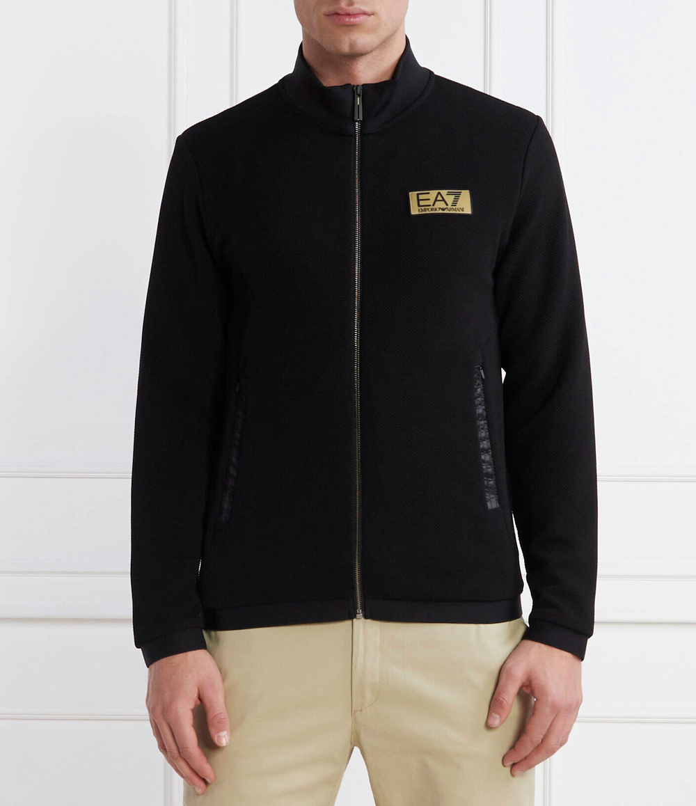 Худи EA7 - черный(3DPM11 PJG1Z)