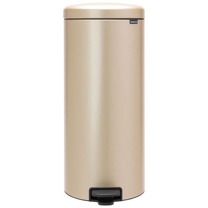 Мусорный бак с педалью 30л Brabantia NewIcon шампань